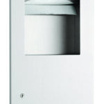 Bobrick B-3803 TrimLineSeries™  Recessed Paper Towel Dispenser/Waste Receptacle