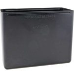 Black plastic cash cassette, embossed text "TOP OF PART NO. 254-36" and brand logo visible.