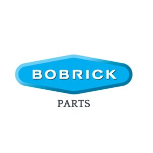 Blue oval logo with "Bobrick" in white and "Parts" in black below.