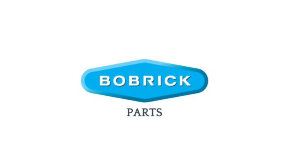 Blue oval logo with "Bobrick" in white and "Parts" in black below.