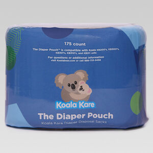 Koala Kare diaper disposal sacks package, 175 count, compatible with select Koala models.