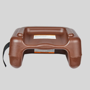 Koala Kare KB854-09S Restaurant Booster (1-pack) - Brown - Image 3