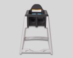 Koala Kare KB977-02  KidSitter High Chair and Infact Seat Cradle - Grey/Black