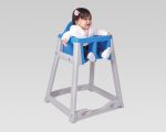 Koala Kare KB977-04  KidSitter High Chair and Infact Seat Cradle - Grey/Blue - Image 2