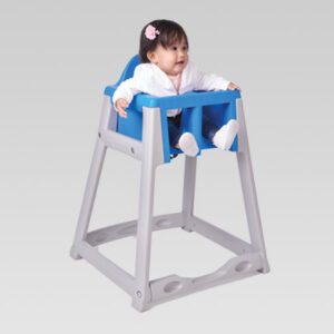 Koala Kare KB977-09  KidSitter High Chair and Infact Seat Cradle - Grey/Brown - Image 2