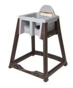 Koala Kare KB966-01  KidSitter High Chair and Infact Seat Cradle -Brown/Grey