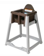 Koala Kare KB977-09  KidSitter High Chair and Infact Seat Cradle - Grey/Brown