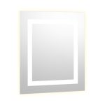 Bobrick B-168 2739  27" x 39" LED Backlit Mirror (Inner Etched)